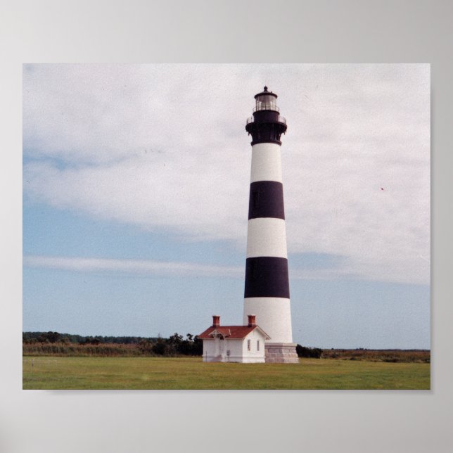 Poster Phare de Bodie Island (Devant)