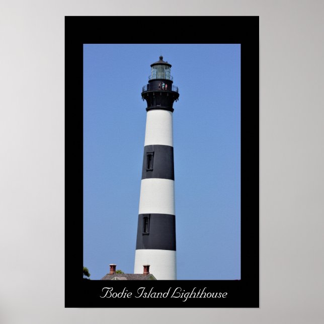 Poster Phare de Bodie Island (Devant)