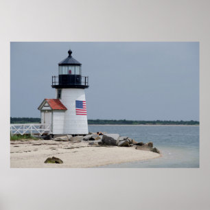 Poster Phare de Brant Point 2
