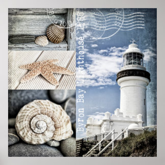 Poster Phare de Byron Bay