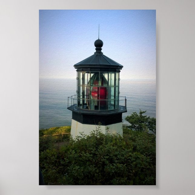 Poster Phare de Cape Meares, OU (Devant)