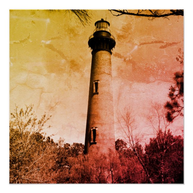 Poster Phare de Currituck (Devant)