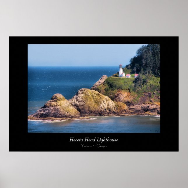Poster Phare de Heceta Head (Devant)