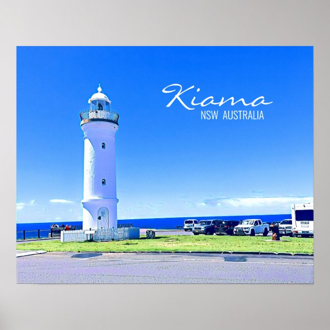 Poster Phare de Kiama NSW Australie (Devant)