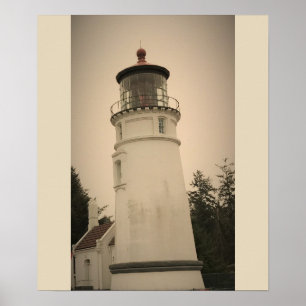 Poster Phare de la rivière Umpqua, OU
