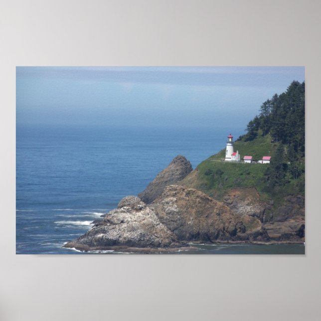 Poster Phare de l'Oregon (Devant)