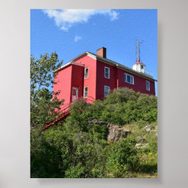 Poster Phare de Marquette - aka Big Red