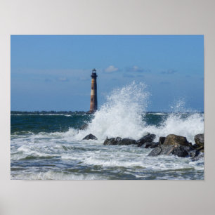 Poster Phare de Morris Island