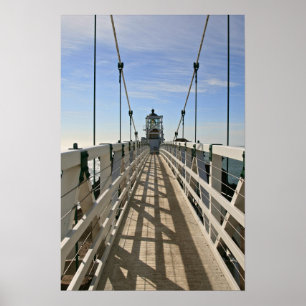 Poster Phare de Point Bonita, San Francisco, couleur