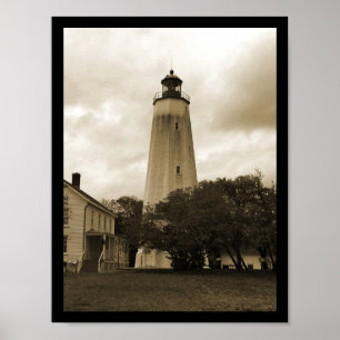 Poster Phare de Sandy Hook