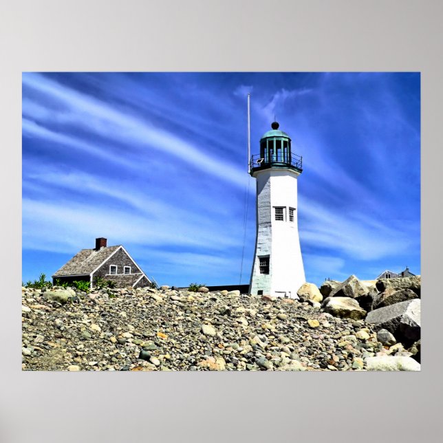 Poster Phare de Scituate (Devant)