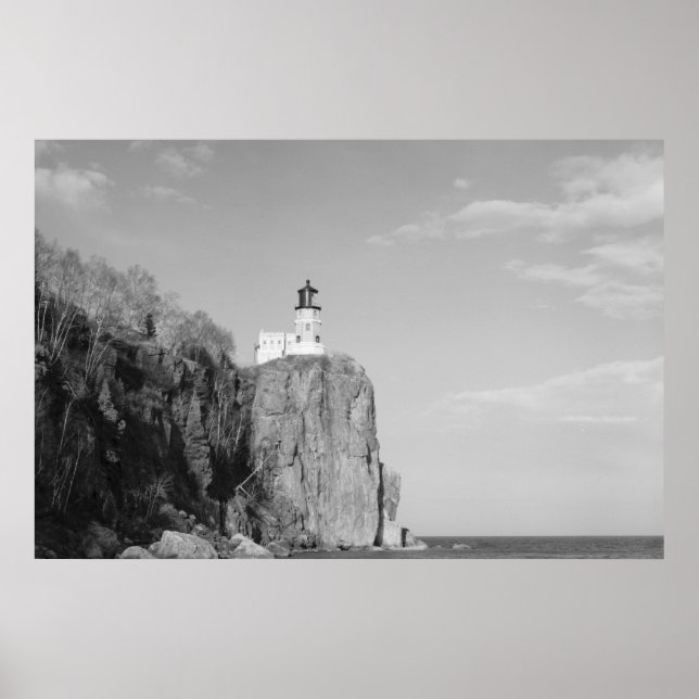 Poster Phare de Split Rock (Devant)