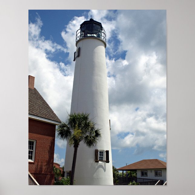 Poster Phare de St George Island sur une (Devant)