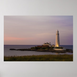 Poster Phare de St.Marys, Whitley Bay