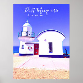 Poster Phare de Tacking Point Port Macquarie Australie