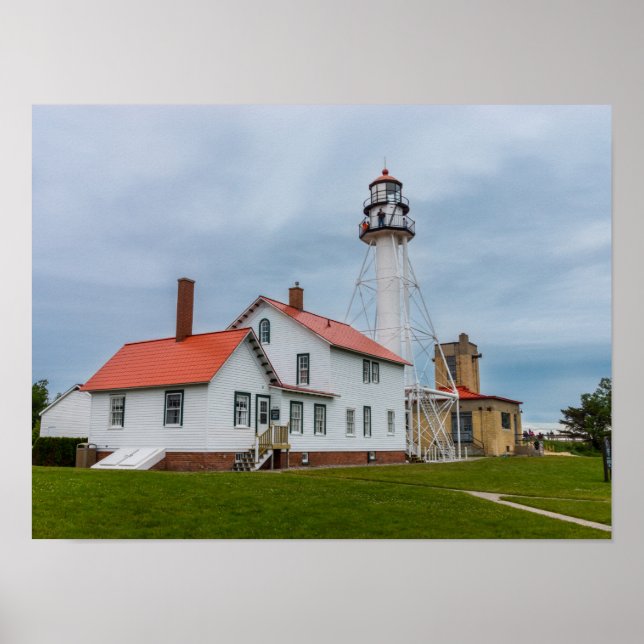 Poster Phare de Whitefish Point (Devant)