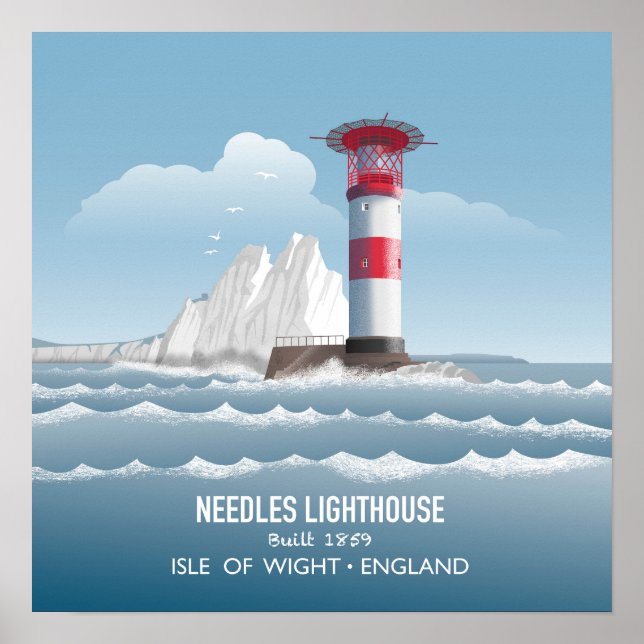 Poster Phare des Needles (Devant)