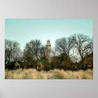 Poster Phare d'Evanston
