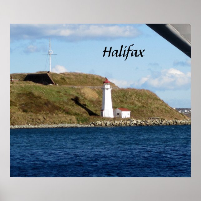 Poster Phare d'Halifax (Devant)