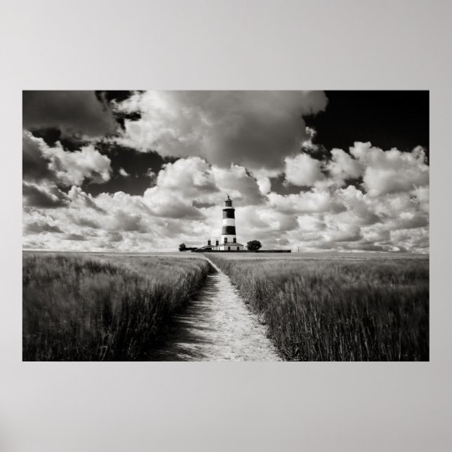 Poster Phare d'Happisburgh (Devant)