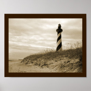 Poster Phare du Cap Hatteras