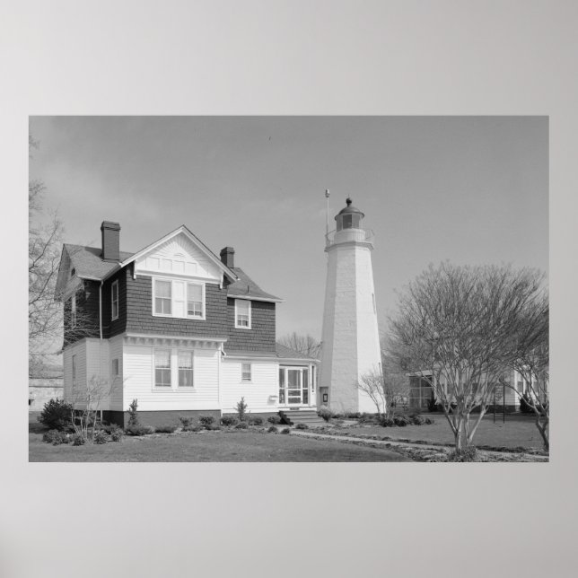 Poster Phare Old Point Comfort (Devant)