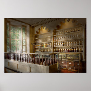 Poster Pharmacie - La pharmacie du coin