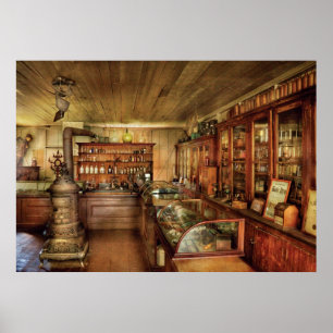 Poster Pharmacie - Le tournant du siècle Pharmacie