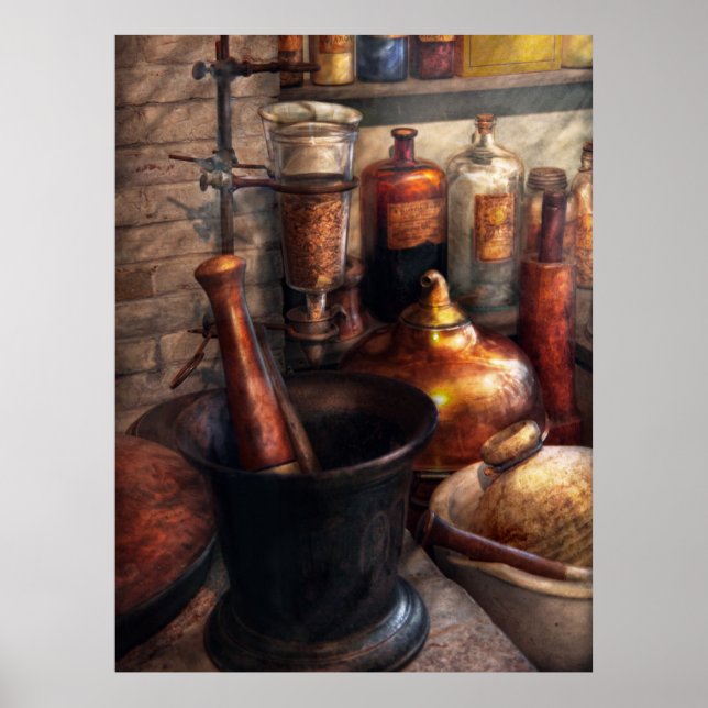 Poster Pharmacie - pilon - Pharmacologie (Devant)