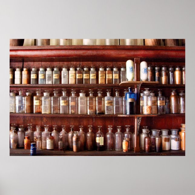 Poster Pharmacie - Pour Usage Médical Uniquement (Devant)