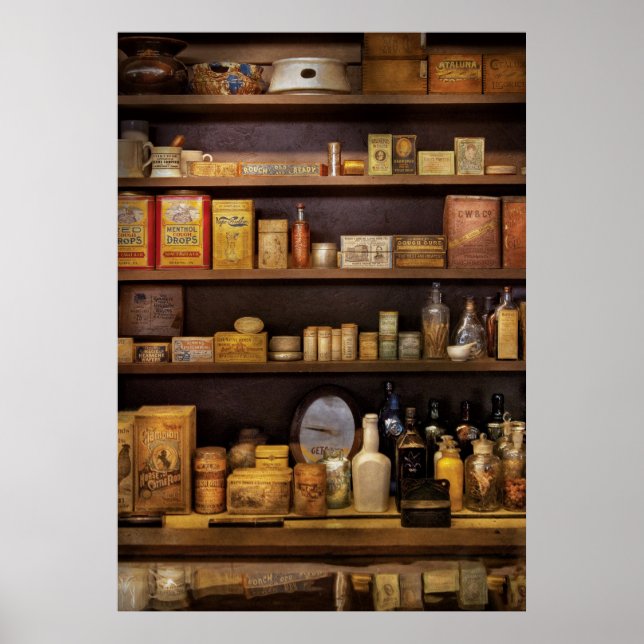 Poster Pharmacie - Rapidement, j'ai besoin d'un remède mi (Devant)