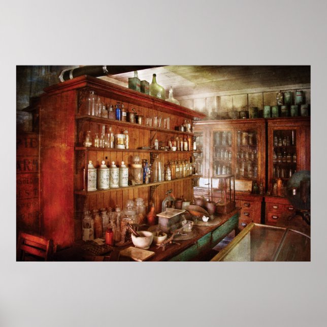 Poster Pharmacien - En coulisses (Devant)