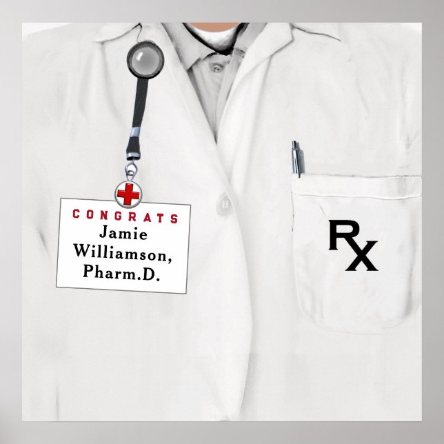 Poster Pharmacy School Graduation (Devant)