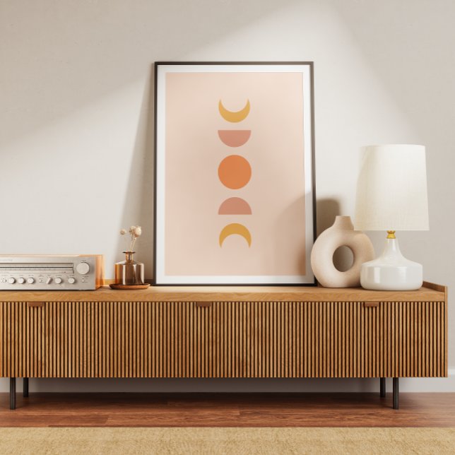 Poster Phases de la lune (Créateur téléchargé)