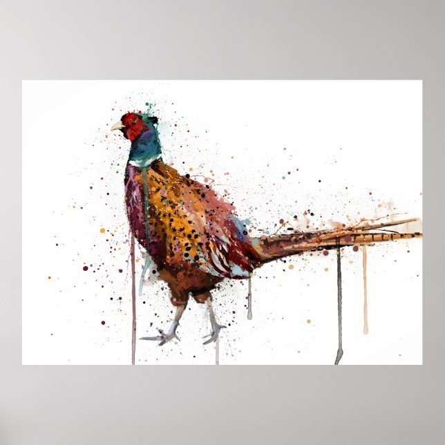 Poster Pheasant (Devant)