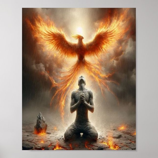 Poster Pheonix Risen (Devant)
