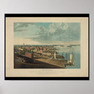 Poster Philadelphie Navy Yard Ship House PA Imprimer