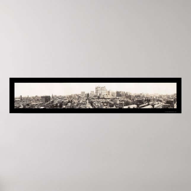 Poster Philadelphie PA Photo 1913 (Devant)