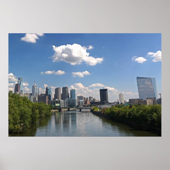 Poster Philadelphie Skyline, Photo De Joe Dantone (Devant)