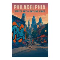 Philadelphie - Street Art & Skyline Vibes