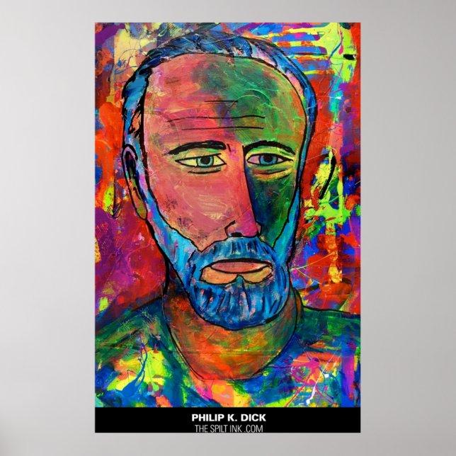Poster Philip K Dick (Devant)