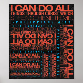 Poster Philippians 4:13