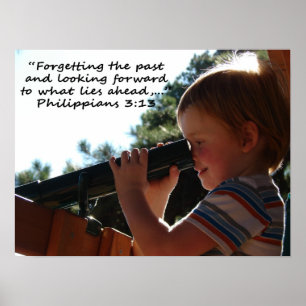 Poster "Philippiens 3:13"  b
