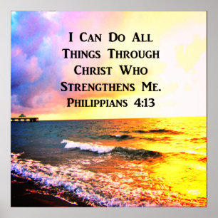 POSTER PHILIPPIENS INSPIRANTS 4:13 ORIGINAL