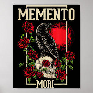 Poster Philosophe stoïque Memento Mori