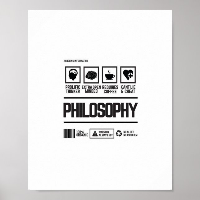 Poster philosophie (Devant)