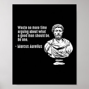 Poster Philosophie Citations Enseignant Stoicisme Marcus