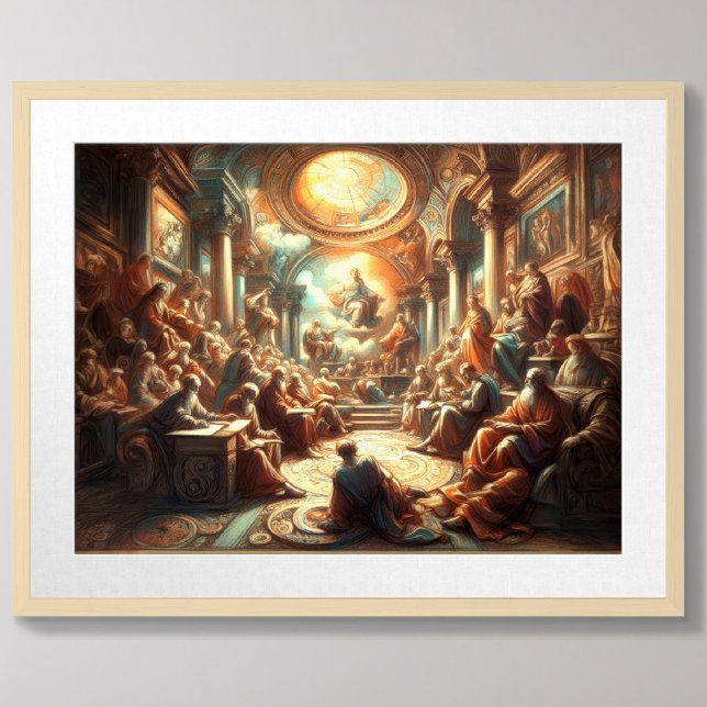 Poster Philosophie de Grèce antique Great Hall School (Créateur téléchargé)