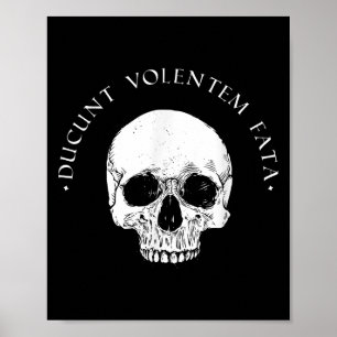 Poster Philosophie stoïque Du Volentem Fata Stoïcisme crâ