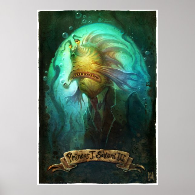 Poster Phineas J. Saltoni III Imprimer (Devant)